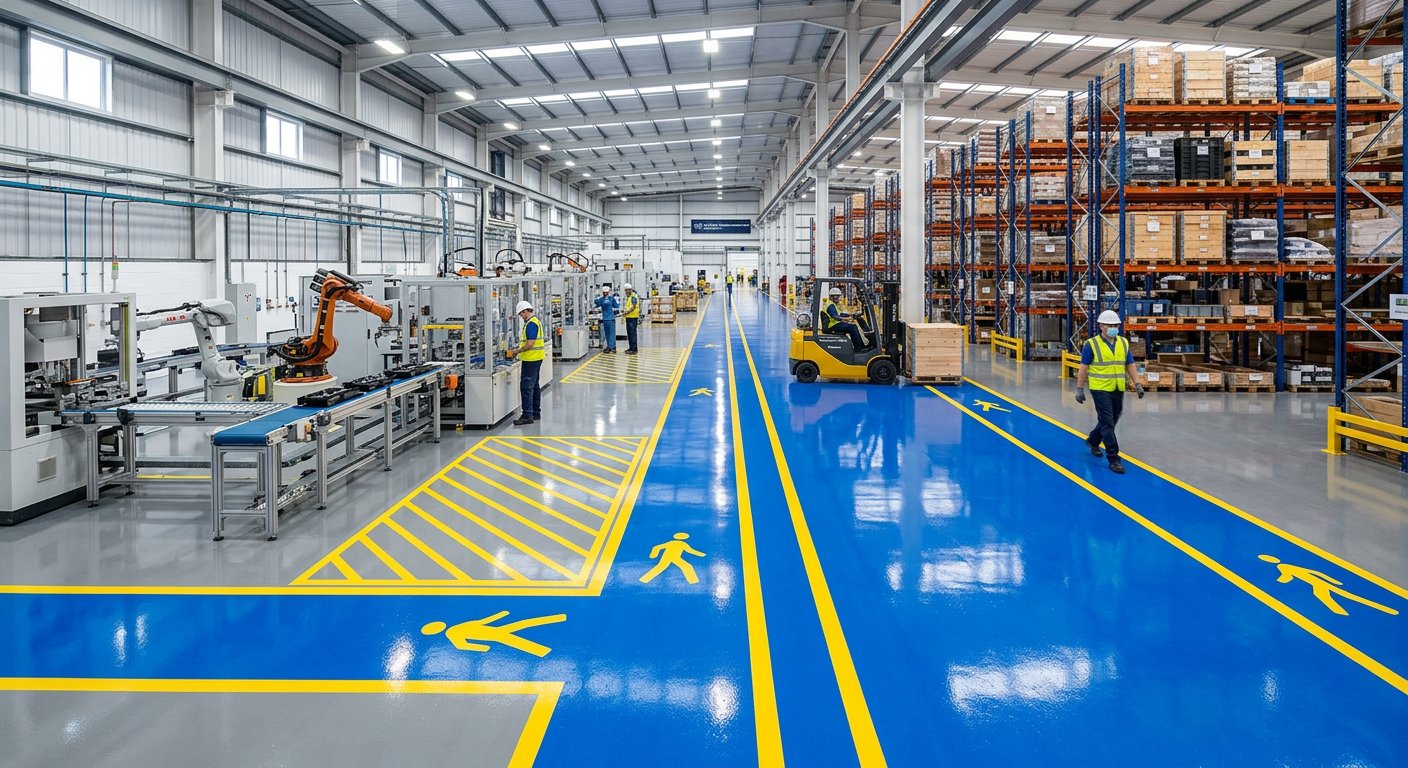 Industrial Heavy Duty Resin Screed